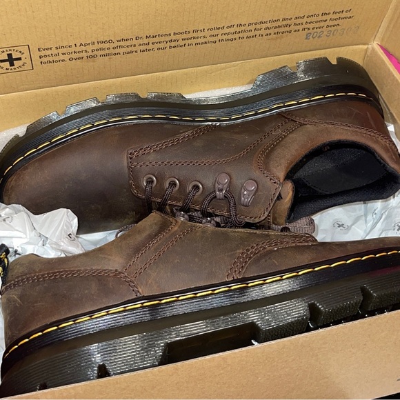 Dr Martens Brown Rustic Reeder - Picture 6 of 8